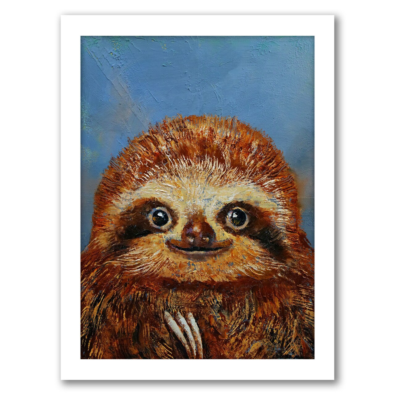Baby Sloth by Michael Creese Frame  - Americanflat